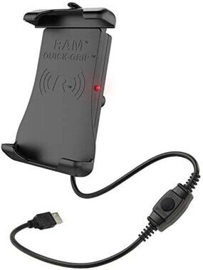 RAM MOUNTS Quick-Grip 15W Waterproof Wireless Charging Holder RAM-HOL-UN14WB-1